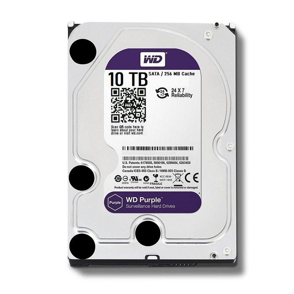 HDD PC Western Digital 10T Purple  (Chuyên Camera)