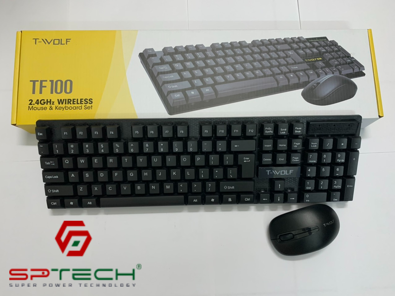 Combo Keyboard + Mouse T-WOLF TF100